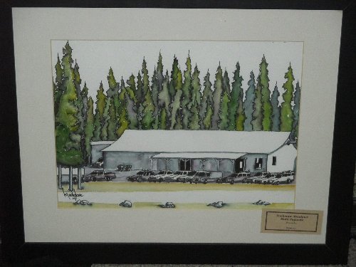 trial shot...Tuolumne Store watercolor