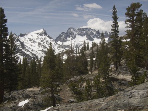 Minarets from John Muir Trail