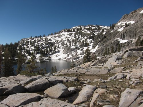 Looking saw from N end of Lake