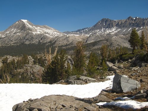 North from just East of Island Pass