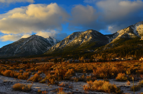 Gorgeous Lighting in the Carson Valley on Christmas Day