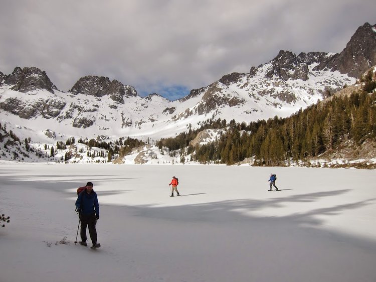 frozen ediza lake