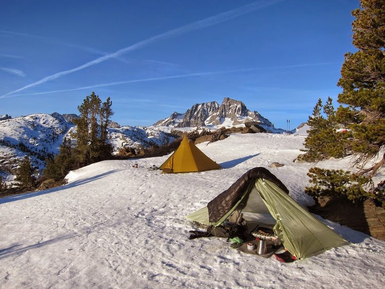 camp near agnew pass