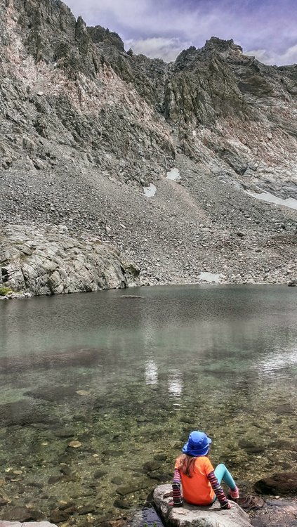 The first lake (farthest southeast)