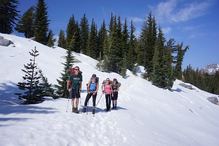 PCT beyond Haypress Meadows