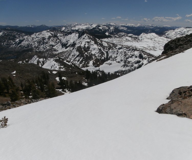 Heather Lake, taken from the South slope of Jacks Peak.