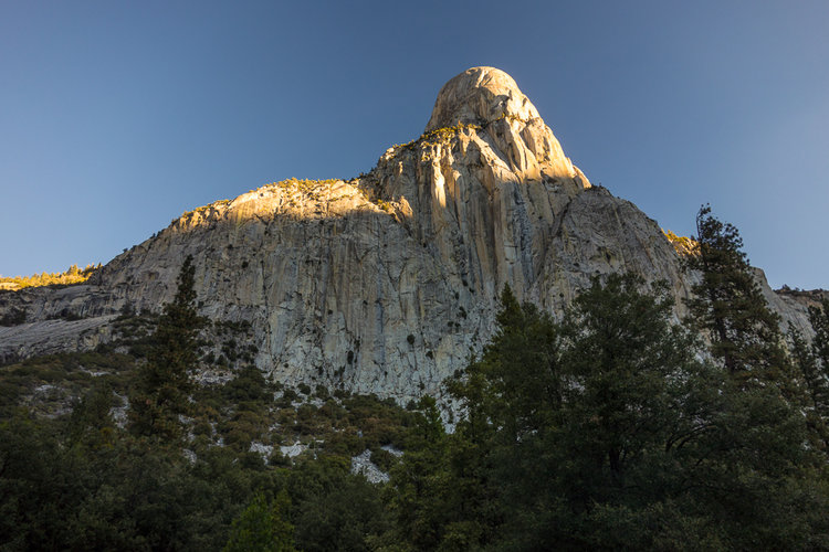Morning Sun on Tehipite Dome