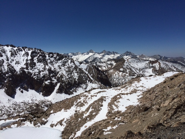 Lakes were generally frozen above 11k