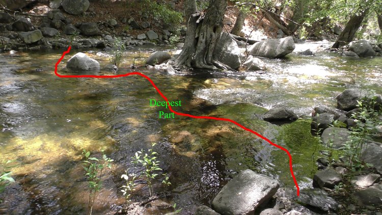 Crown Creek crossing