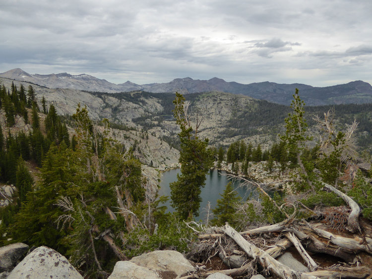 Saucer lake