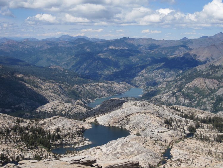 View north from Granite Dome