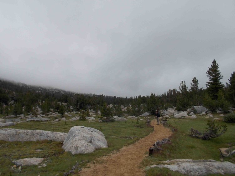 Approaching Vogelsang from Rafferty Creek Trail