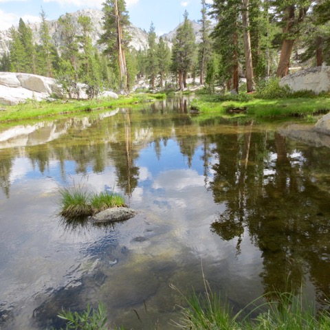 inlet of Lou Beverly Lake