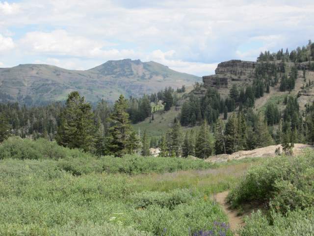 Looking south of Echo Summit (day 2)