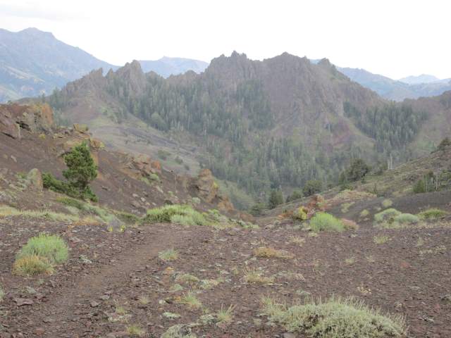 Mokelumne Wilderness volcanic view