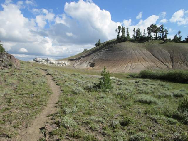 Odd geologic outcropping