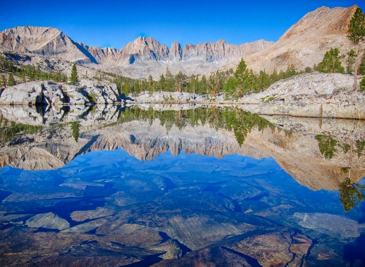 kaweah peaks reflection.JPG