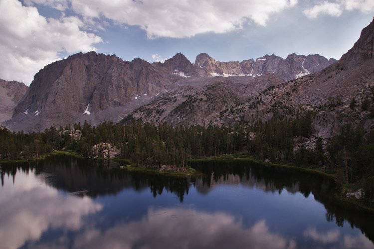 above Fourth Lake