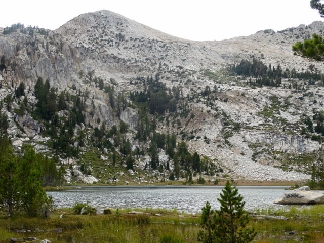 approaching Elizabeth lake