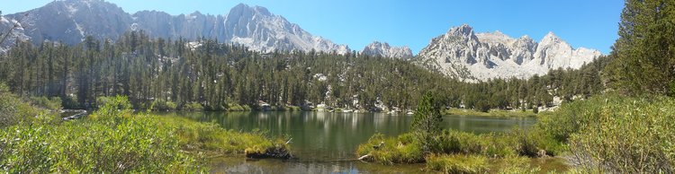 Gilbert Lake on way up 9-5 AM