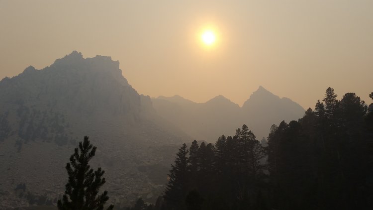 South of Pass 9-5 PM from Flower Lake