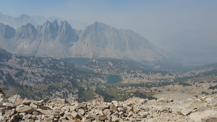 Kings Canyon from Pass 9-6 Noon