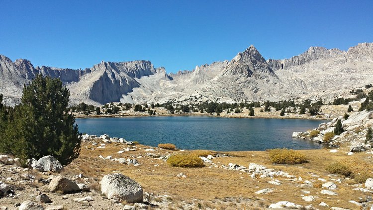 One of the many lovely tarns in the Kern Headwaters.
