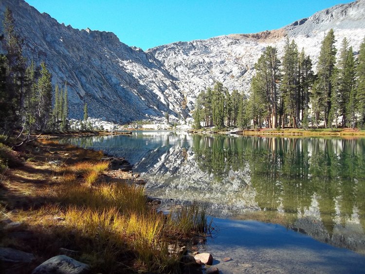 Oct. 2-  Morning at Lady Lake.  Glorious day.