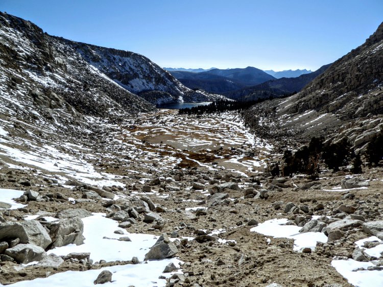 View of the Upper Soldier Lake cirque