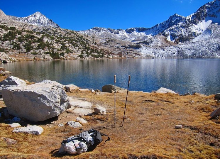 Clear skies on the shore of Lake Marjorie at 1:00 pm last Thursday (10/22/15)