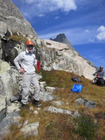 Jeremy and Jim in good spirits, en route to SE Glacier