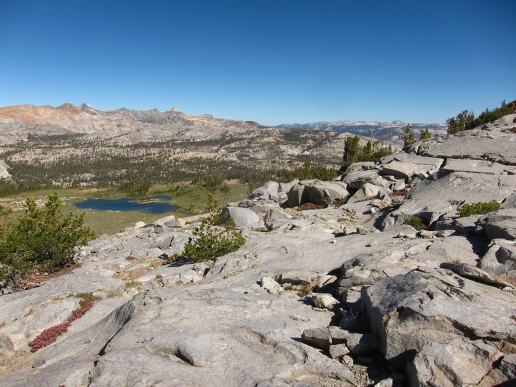 Looking back at Clark Range from near Isberg Pass