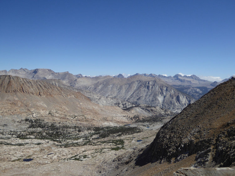 Kaweah Basin from Kaweah pass