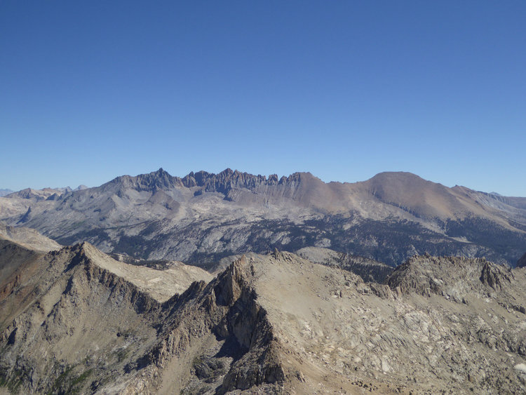 View from Sawtooth peak