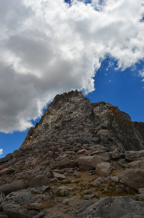 North Ridge of Mt. Hooper. Spicy Class 5 awaits