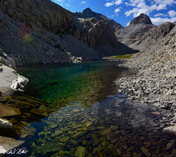 Another beautiful tarn that I loved right before Ladder Lake.
