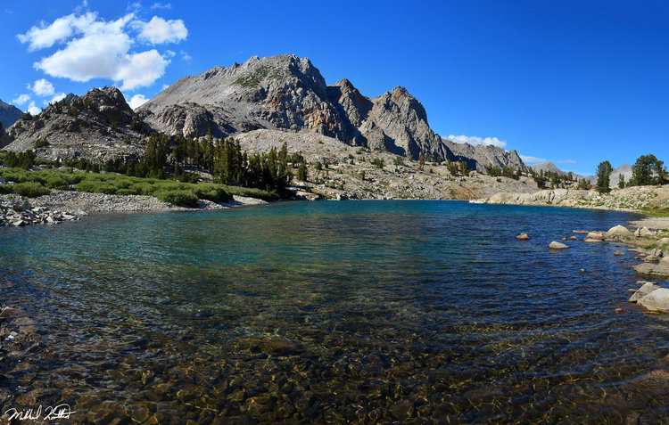 Ladder Lake was gorgeous.