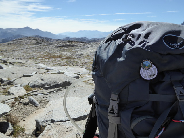 &quot;Donohue Pass, looking back&quot; by gary c.