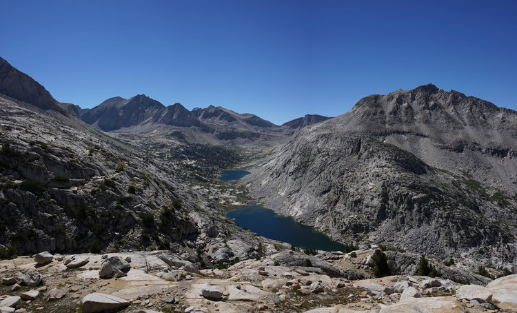 Such a nice view before heading up Cirque Pass. We'll be traveling through here this year en route to do the Muro Blanco. <br />@ Rogue Photonic