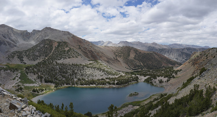 Green Lake from above. I'm sure not many people come to look at it from this perspective since this trail is pretty remote.<br />@ Rogue Photonic