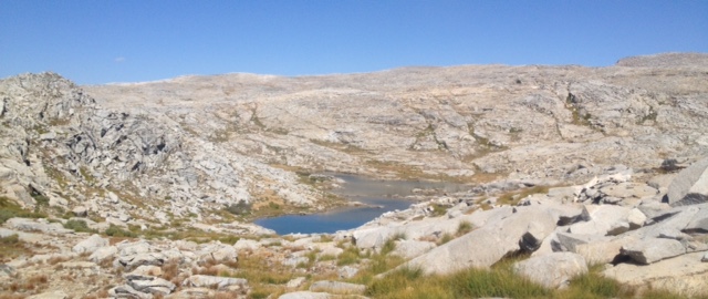 Looking toward the Kings-Kaweah Divide