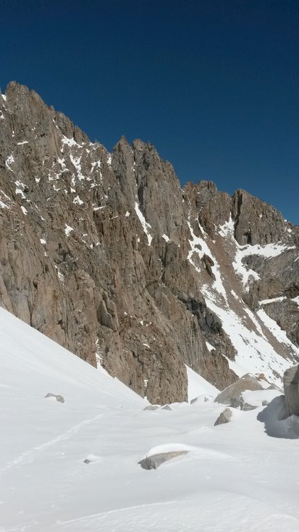 the fall line - craggy outcroppings abound