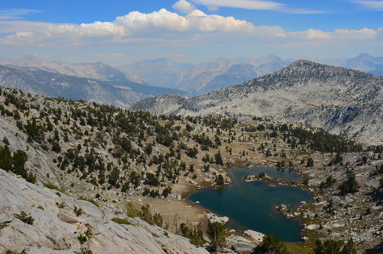 The view to the South and East from atop Kid Pass. Marvelous area.