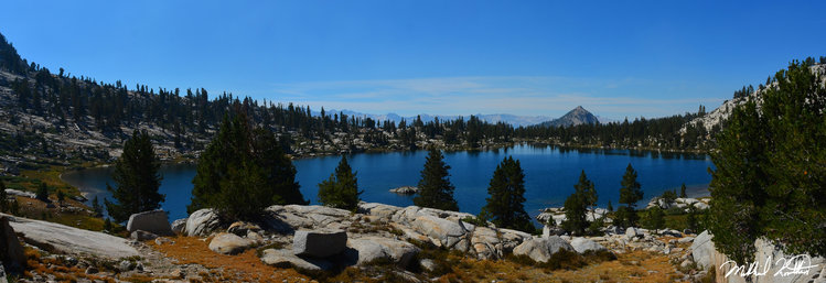 Grouse Lake had a very nice charm to it. A little more and we'd be grinding down a trail.