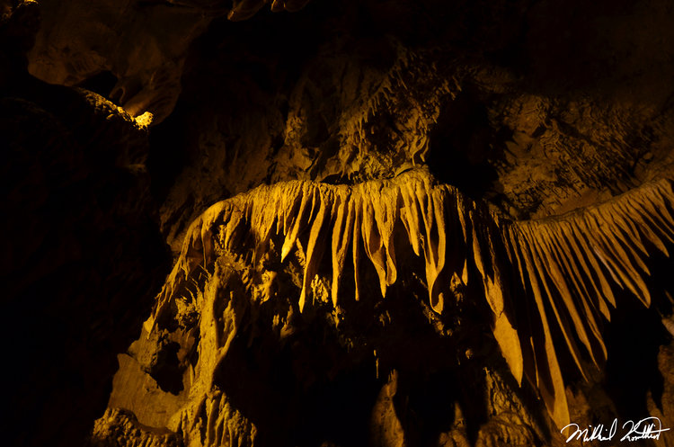 Awesome formations inside the cave.