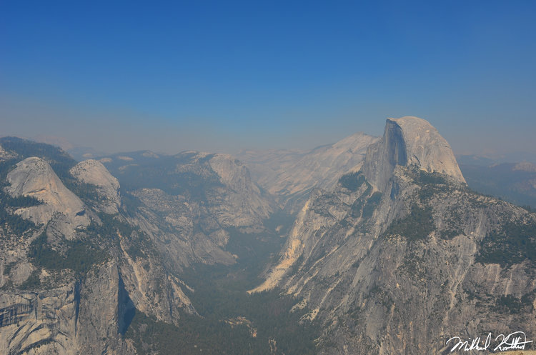 Glacier Point. I can only imagine how amazing the view is under a clear sky.