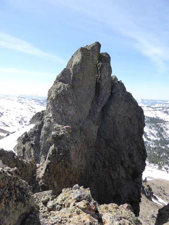 Thimble Peak scary class 4 section