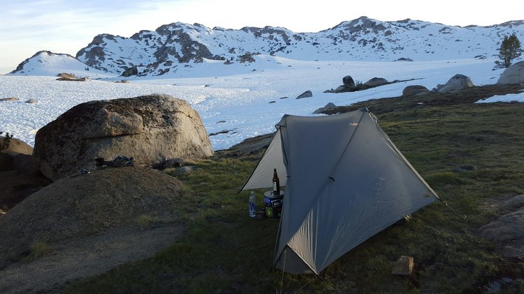 Emigrant Meadow camp