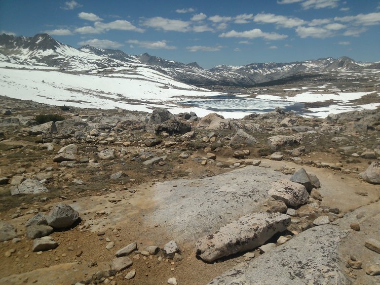 Humphreys Basin from Piute Pass