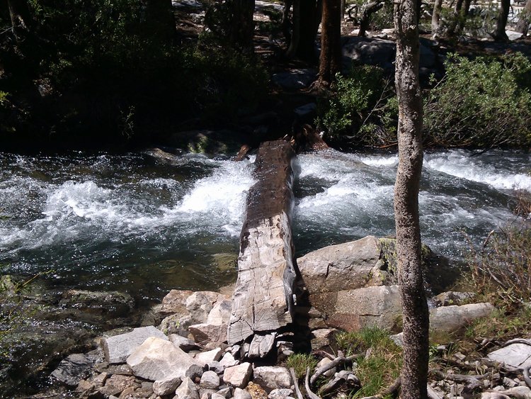Water levels in some places were creating challenges